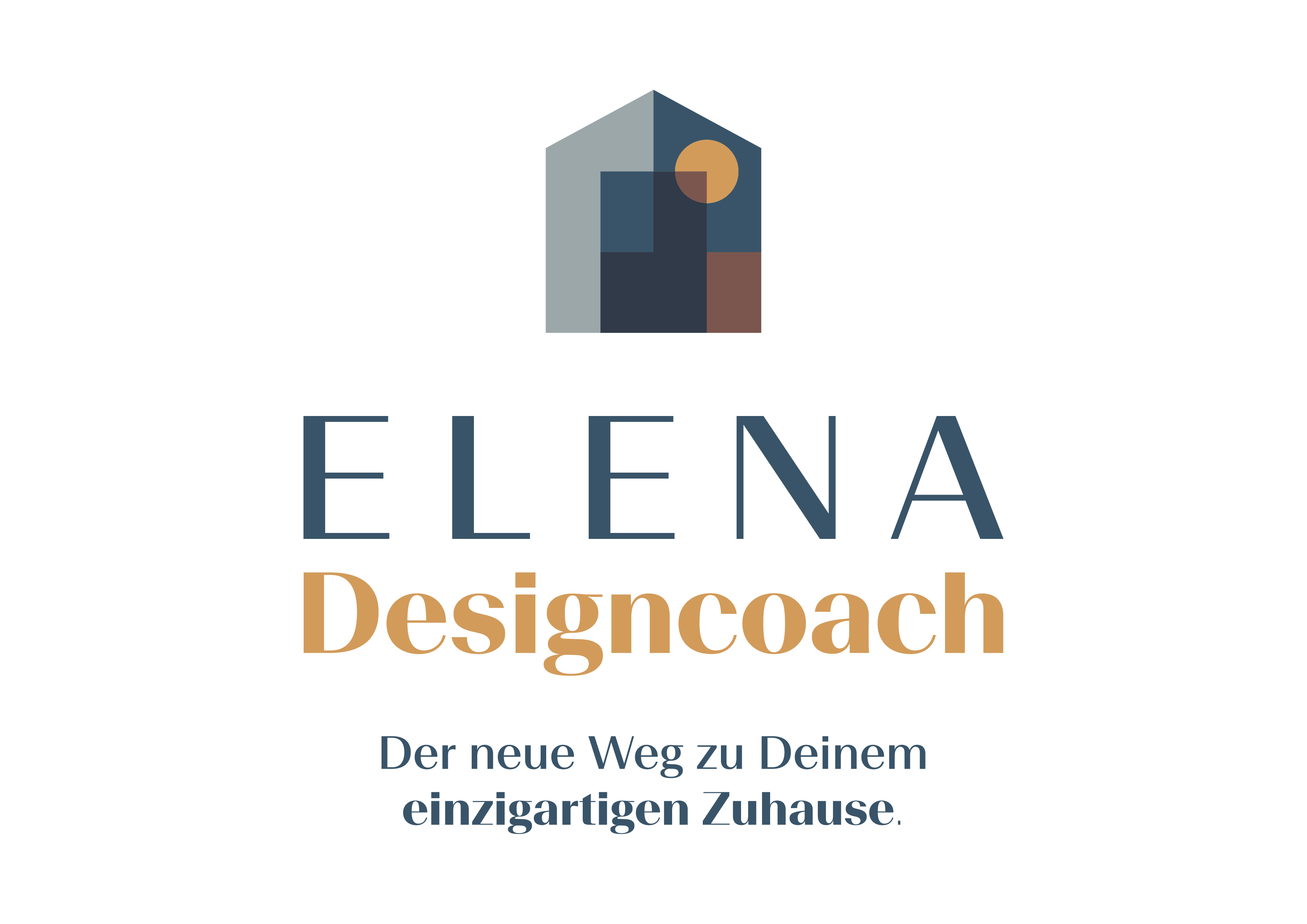 Elena Designcoach Logo für Einrichtungsberatung und Innenraumgestaltung