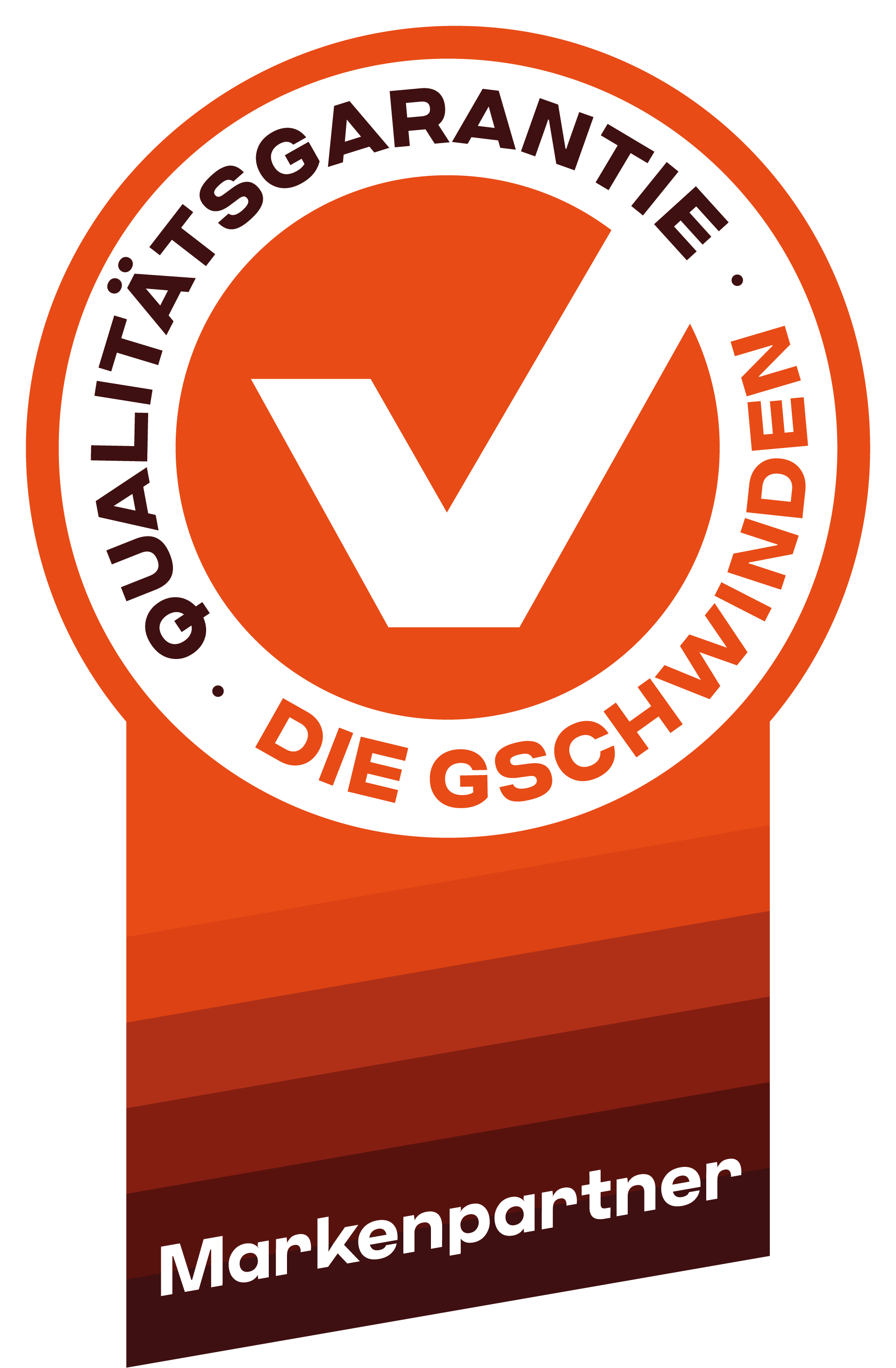 Qualitätssiegel DIE GSCHWINDEN